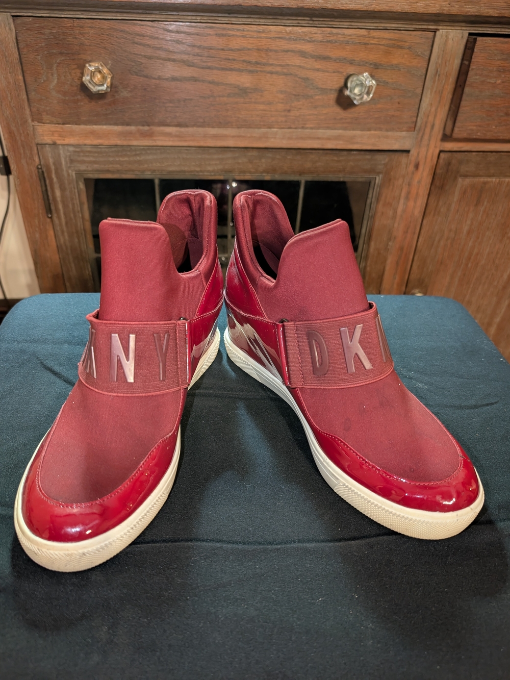 DKNY Women's Cosmos Wedge Sneakers